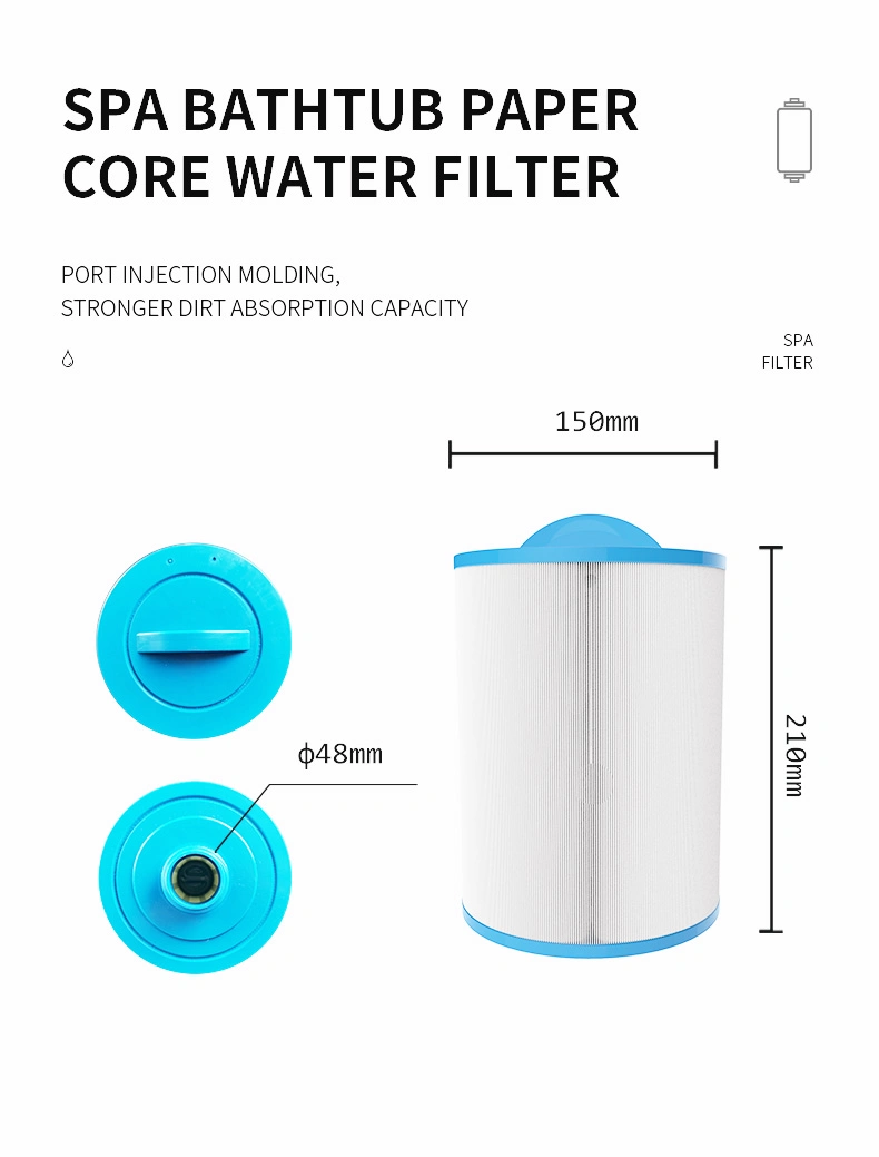 Proway Wholesale Higher Filtration Accuracy Hot Tub Filter SPA Tub Filter Swimming Pool Filter (ZX24215)