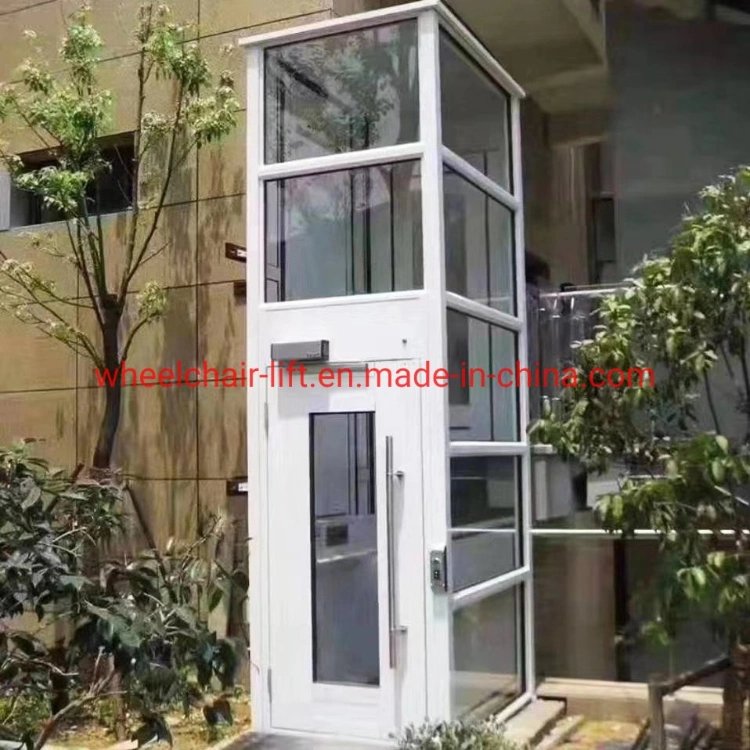 Hydraulic Villa Elevator Home Lift with Shaft Cover