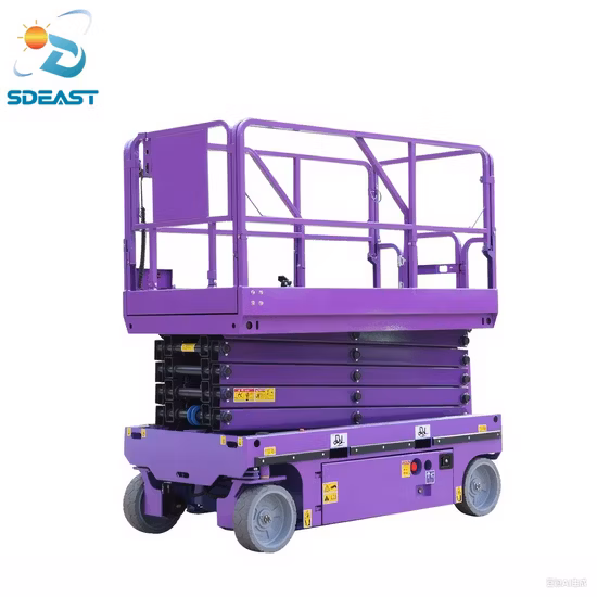 ローラーボールと安全ベローズカバーを備えた荷物リフト