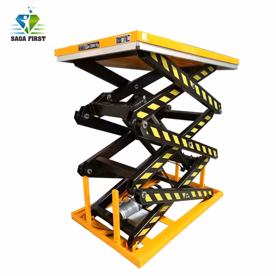 自動車用パレット、リフトテーブル、シザーカーゴリフト、昇降高さ1～4m