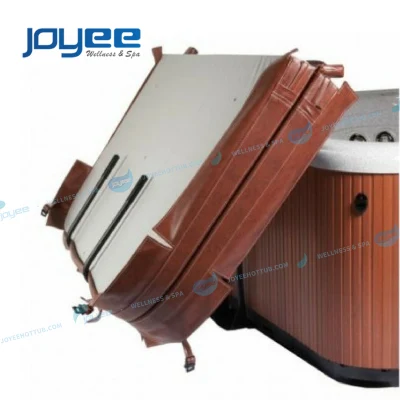 Joyee ホット販売ガーデンスパカバーリフターホットタブアクセサリー手動油圧リフター屋外ホットタブ用